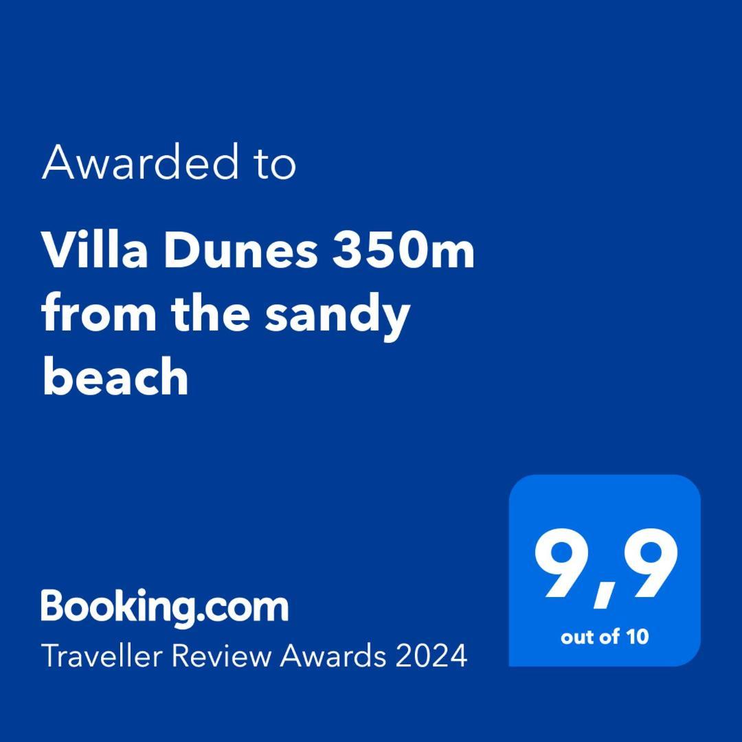 Villa Dunes 350M From The Sandy Beach Kalogria  Esterno foto